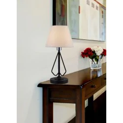 Oswietlenie - lampa stołowa morley 1 czarny candellux 