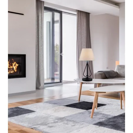 Oswietlenie - lampa stołowa morley 1 czarny candellux 