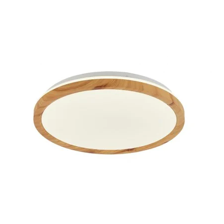 Oswietlenie - plafon kato 300 mm 1 biały jasne drewno candellux 