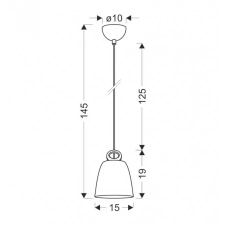 Lampy-sufitowe - lampa sufitowa wisząca zwis różowy na żarówkę e27 sewilla s 1 50101141 candellux 