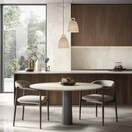 Lampy-sufitowe - biała lampa sufitowa nad stół do kuchni sewilla s 1 50101143 candellux 