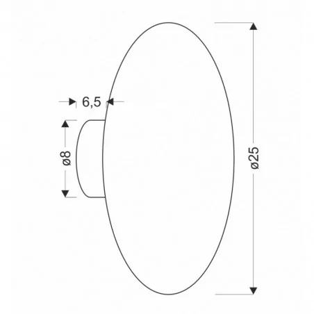 Oswietlenie - kinkiet holar 250 mm 1 szary candellux 