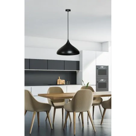 Oswietlenie - lampa wisząca viborg 420mm 1 czarny candellux 