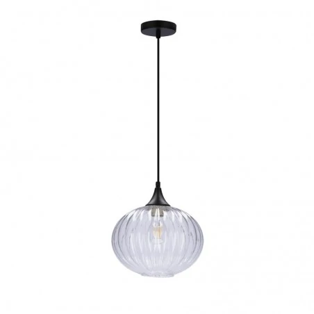 Oswietlenie - lampa wisząca exeter 240mm 1 czarny candellux 