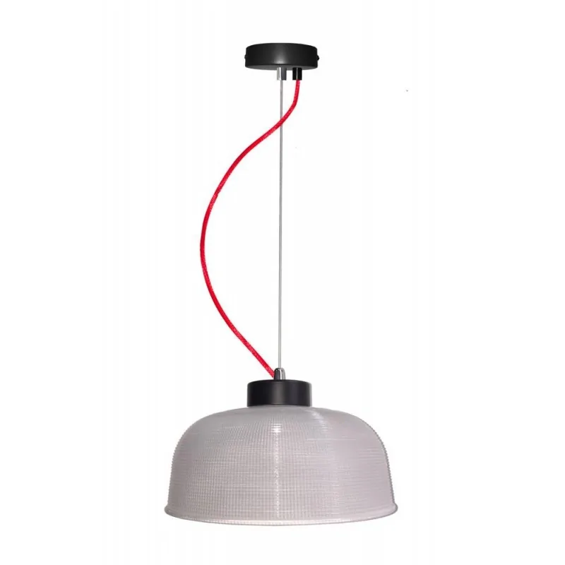 Oswietlenie - lampa wisząca liverpool ii 1 czerwony90x26,5x0 candellux firmy Candellux 