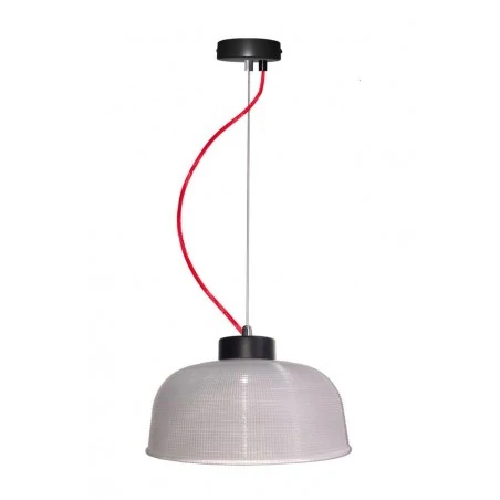 Oswietlenie - lampa wisząca liverpool ii 1 czerwony90x26,5x0 candellux 