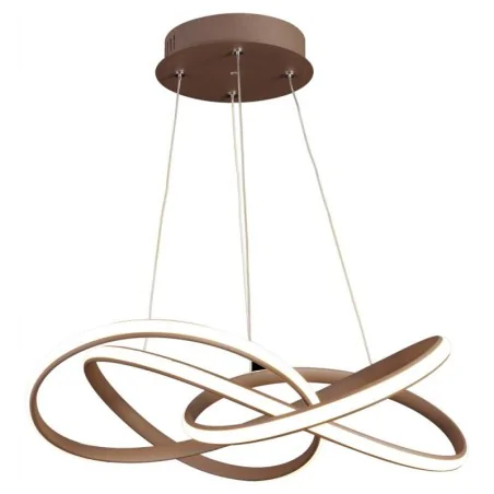 Oswietlenie - douglas lampa wisząca 58 40w led brązowy 4000k apeti candellux 