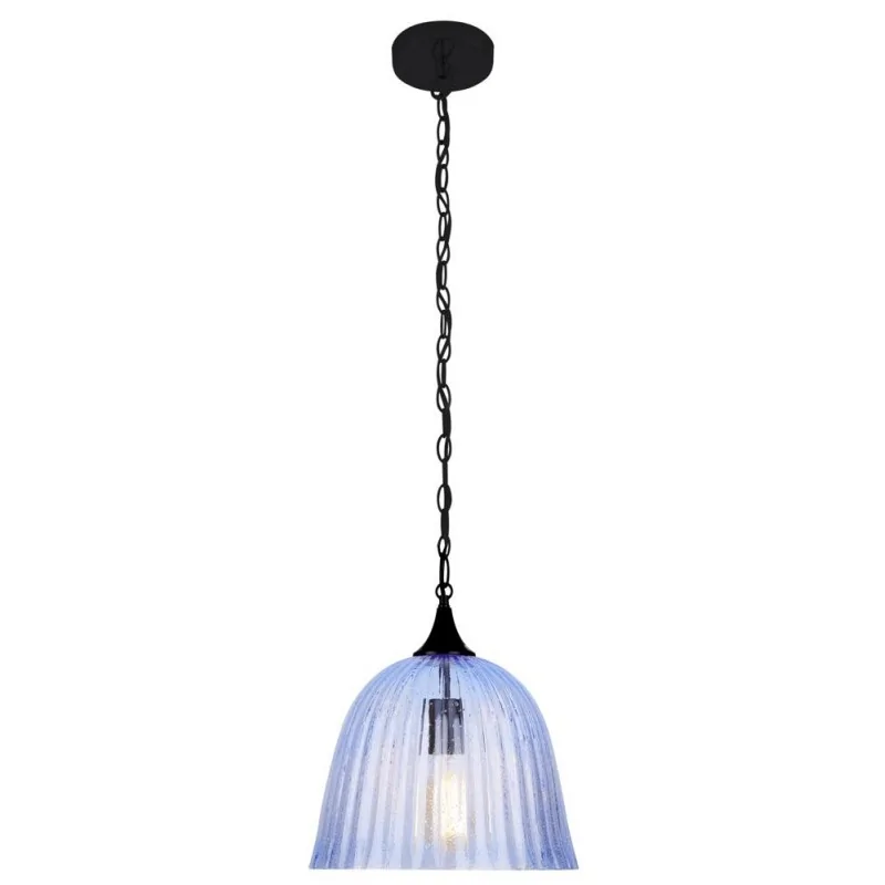 Oswietlenie - lampa vase zwis 30 1x60w e27 niebieski candellux firmy Candellux 