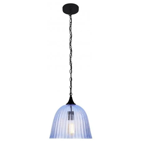 Oswietlenie - lampa vase zwis 30 1x60w e27 niebieski candellux 