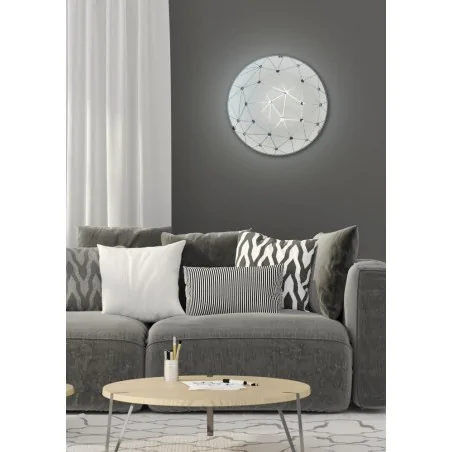 Oswietlenie - rock lampa plafon 30 12w led 4000k candellux 