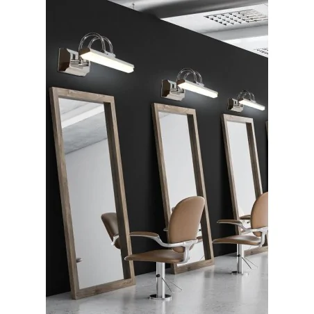 Oswietlenie - gizel kinkiet 7w led 4000k chrom candellux 