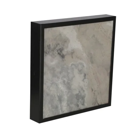 Oswietlenie - luxan lampa sufitowa czarny 28w led 4000k led fornir s.white candellux 