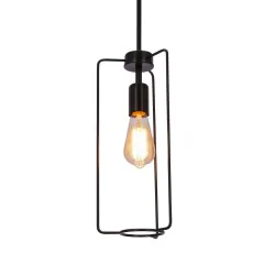 Oswietlenie - cord lampa wisząca czarny 1x40w e27 candellux 