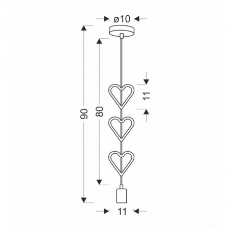 Oswietlenie - hets lampa wisząca 1x20w e27 iq kids niebieskiar candellux 