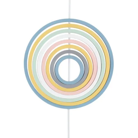 Oswietlenie - hoops 8 lampa wisząca 1x20w e27 iq kids mix kolor candellux 