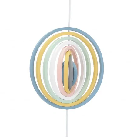 Oswietlenie - hoops 8 lampa wisząca 1x20w e27 iq kids mix kolor candellux 