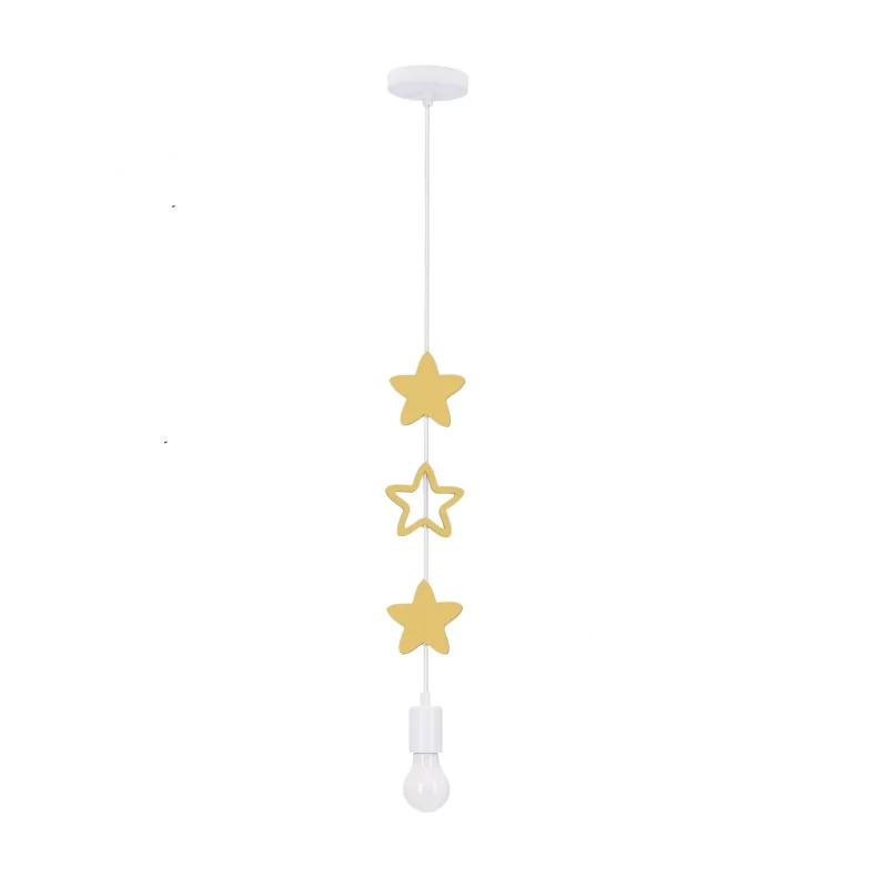 Oswietlenie - stars lampa wisząca 1x20w e27 iq kids złoty candellux firmy Candellux 