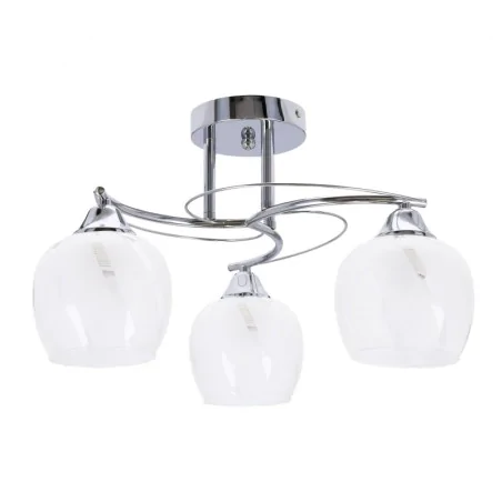 Oswietlenie - prego lampa sufitowa chromowy 3x40w e27 klosz bezbarwny candellux 