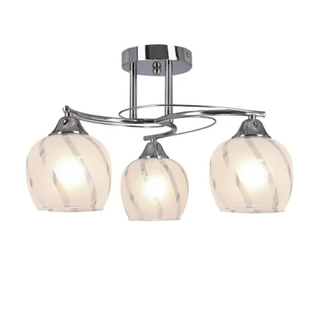 Oswietlenie - prego lampa sufitowa chromowy 3x40w e27 klosz bezbarwny candellux 