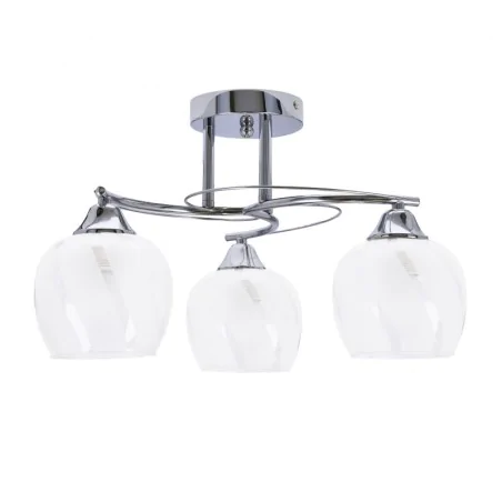 Oswietlenie - prego lampa sufitowa chromowy 3x40w e27 klosz bezbarwny candellux 