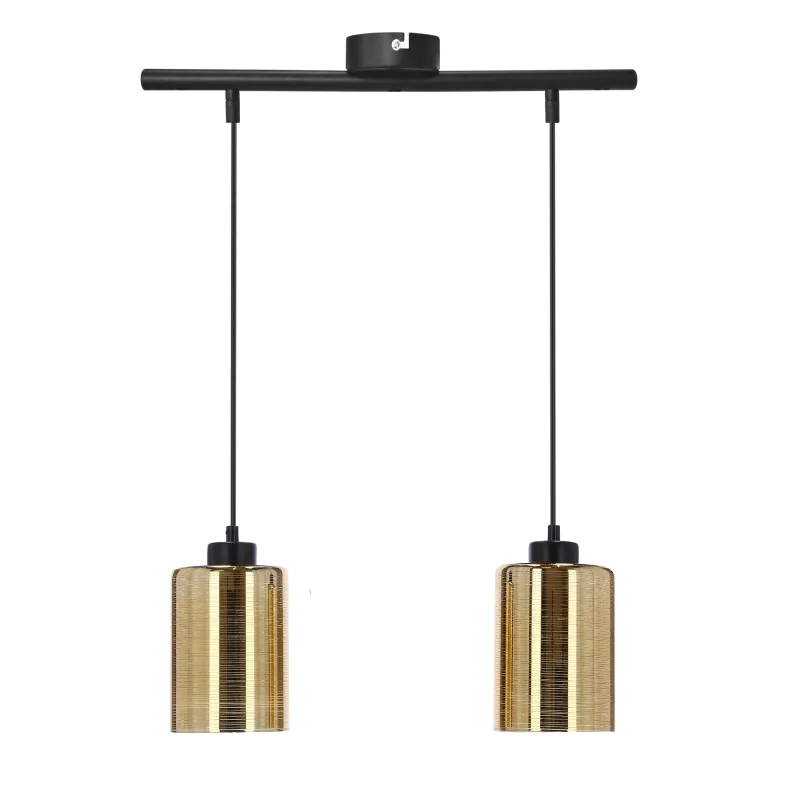Oswietlenie - cox zwis 2x60w e27 złoty candellux firmy Candellux 