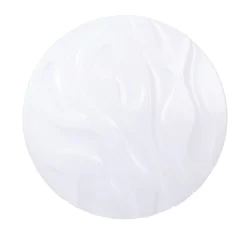 Oswietlenie - nevada lampa sufitowa plafon biały 15w led 29 cm klosz biały efekt sky candellux 