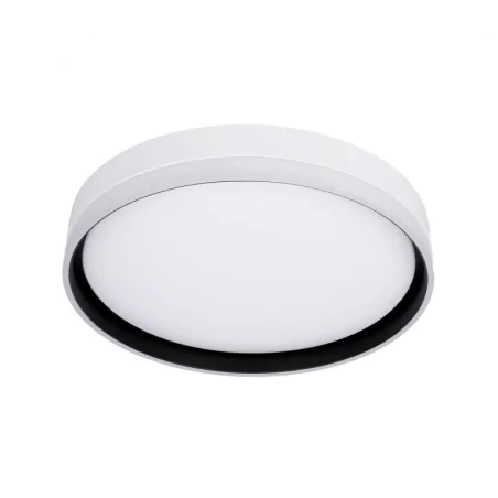 Plafony - lampa sufitowa typu plafon led 24w 39cm czarny+biały florida 13-11305 candellux 
