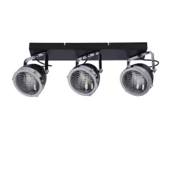 Oswietlenie-sufitowe - lampa sufitowa typu spot oświetleniowa z trzema ruchomymi kloszami gu10 crazy 93-13316 candellux 