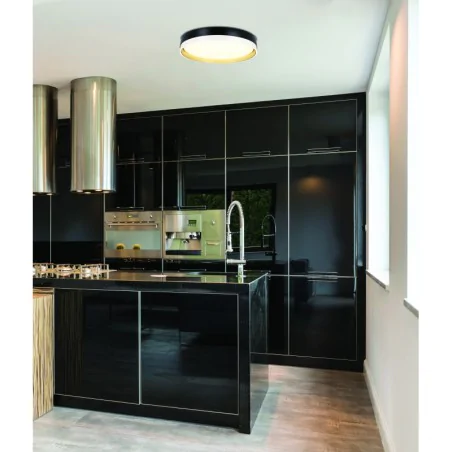 Plafony - plafon led okrągły 24w 38cm lampa sufitowa neutralna manhattan 13-17727 candellux 