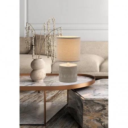 Oswietlenie - dina lampa gabinetowa 1x40w e14 szary candellux 