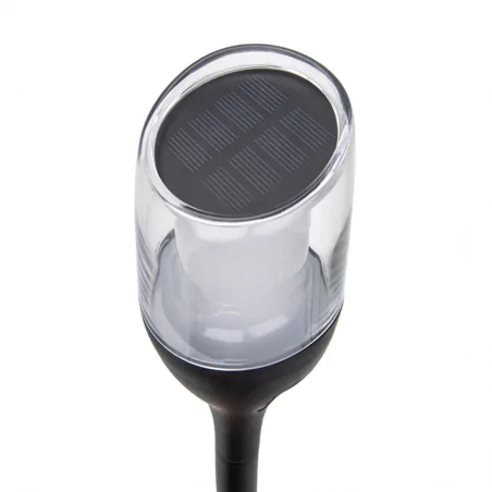 Lampy-solarne - lampka solarna ogrodowa wbijana pochodnia imitująca płomień sunari fls-230 