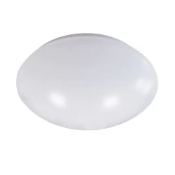 Oswietlenie - belina lampa sufitowa plafon 25,5cm 18w led 4000k klosz biały candellux