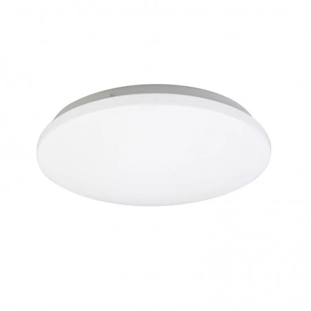 Oswietlenie - linda lampa sufitowa plafon 21cm 12w led 4000k klosz biały candellux 