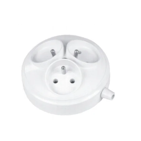 Rozgalezniki - go-30 gniazdo przenośne okrągłe potrójne z uziemieniem do przedłużacza 16a elgotech 