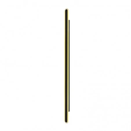 Oswietlenie - stick lampa ścienna zewnetrzna l-180 czarny 60w  klosz opal ip65 candellux 