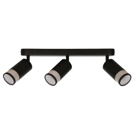 Oswietlenie - lampa sufitowa listwa czarno-złota potrójna flin 93-27689 candellux 