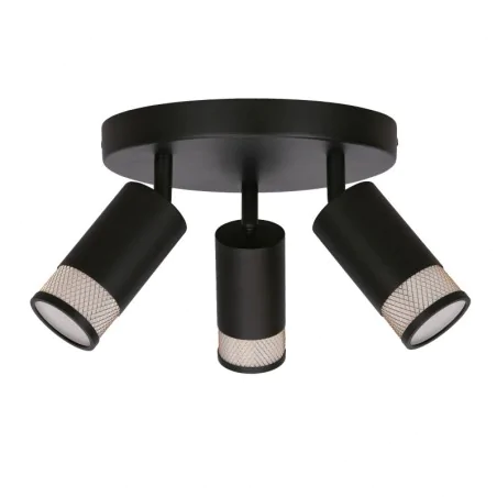 Oswietlenie-sufitowe - lampa sufitowa typu plafon 3 ruchome klosze gu10 flin 98-27696 candellux 