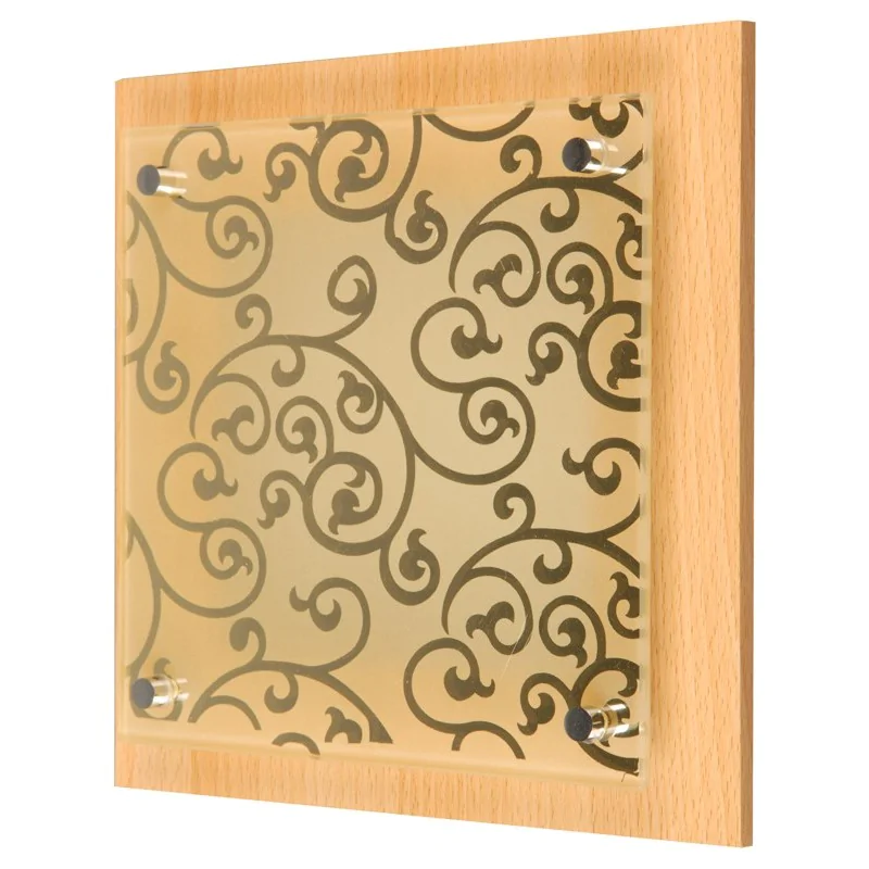 Oswietlenie - planta plafon 24x24 1x60w e27 esy chocolate candellux firmy Candellux 