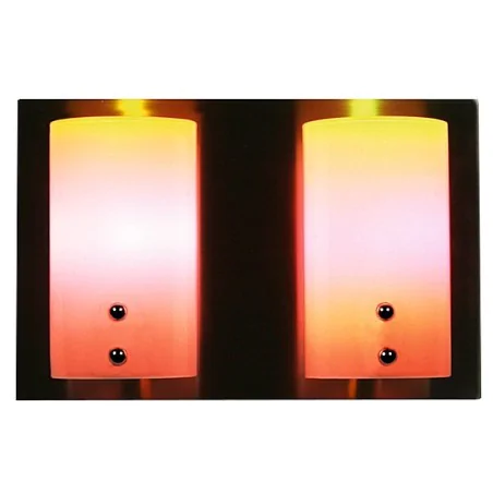 Oswietlenie - magic kinkiet podwójny nikiel mat 2xg9/40w 230v promocja candellux 