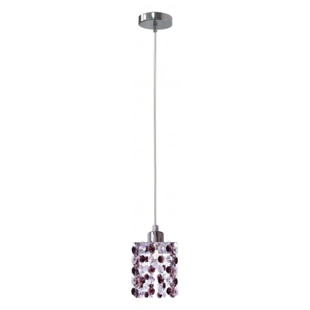 Oswietlenie - classic zwis 1x40w g9 burgund candellux 