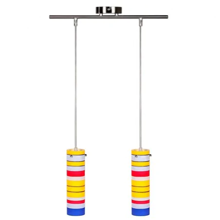 Oswietlenie - fresco zwis podwójny nikiel mat 2xg9/40w 230v candellux 