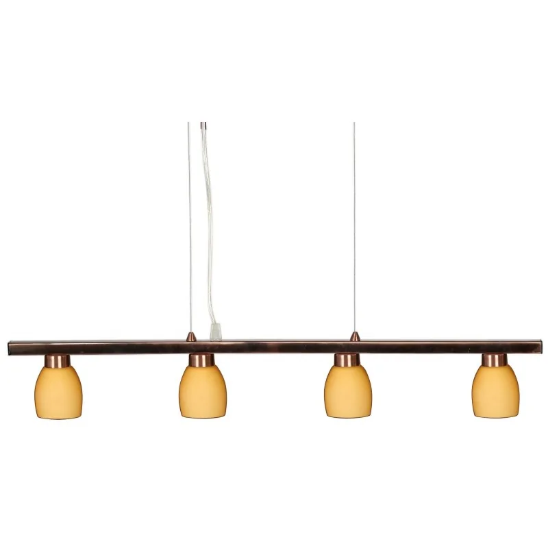 Oswietlenie - dakota zwis 4x40w g9 miedź candellux firmy Candellux 