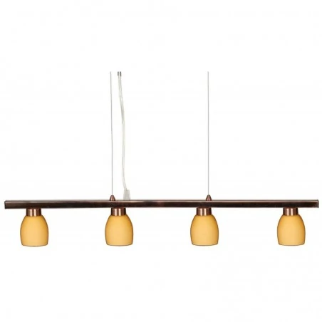 Oswietlenie - dakota zwis 4x40w g9 miedź candellux 