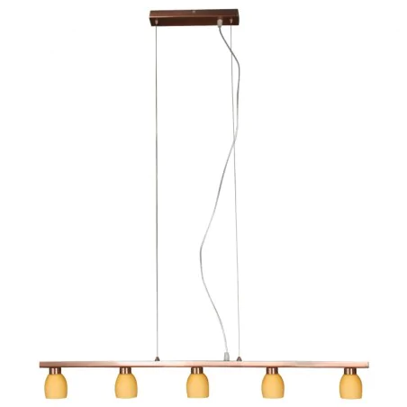Oswietlenie - dakota zwis 5x40w g9 miedź candellux 