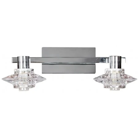 Oswietlenie - l&h rastek listwa 2x40w g9 chrom candellux 