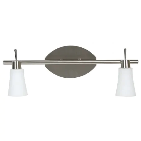 Oswietlenie - kroton listwa 2x40w g9 nikiel mat/biały candellux 