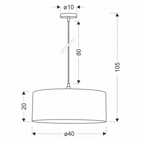 Oswietlenie - shanti lampa wisz¹ca czarny 1x40 e27 aba¿ur miêtowy candellux 