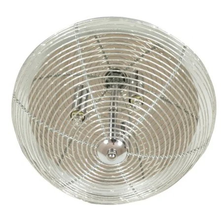 Plafony - plafon w stylu industrialnym na 5 żarówek g9 lampa srebrna retro ceiling 98-11640 candellux 