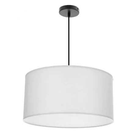 Oswietlenie - shanti lampa wisz¹ca czarny 1x40w e27 aba¿ur szary candellux 