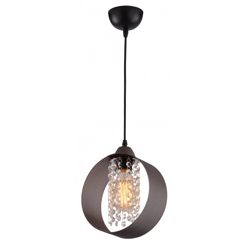 Oswietlenie - andaro zwis 21 1x40w e27 kawowy candellux firmy Candellux 